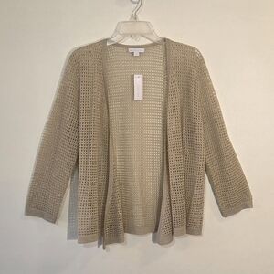 NWT New York & Company Open Front Cardigan